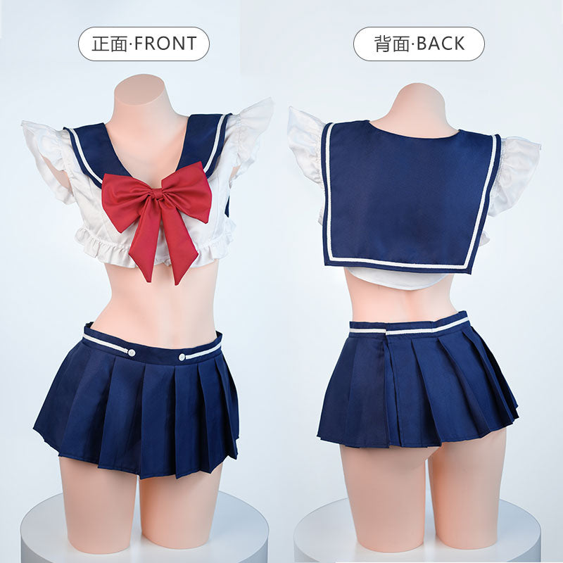 可爱甜美校园水手服 纯欲感爆棚